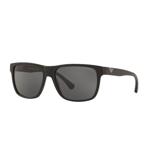 Armani Emporio 0EA4035 Solbriller, Mat Sort