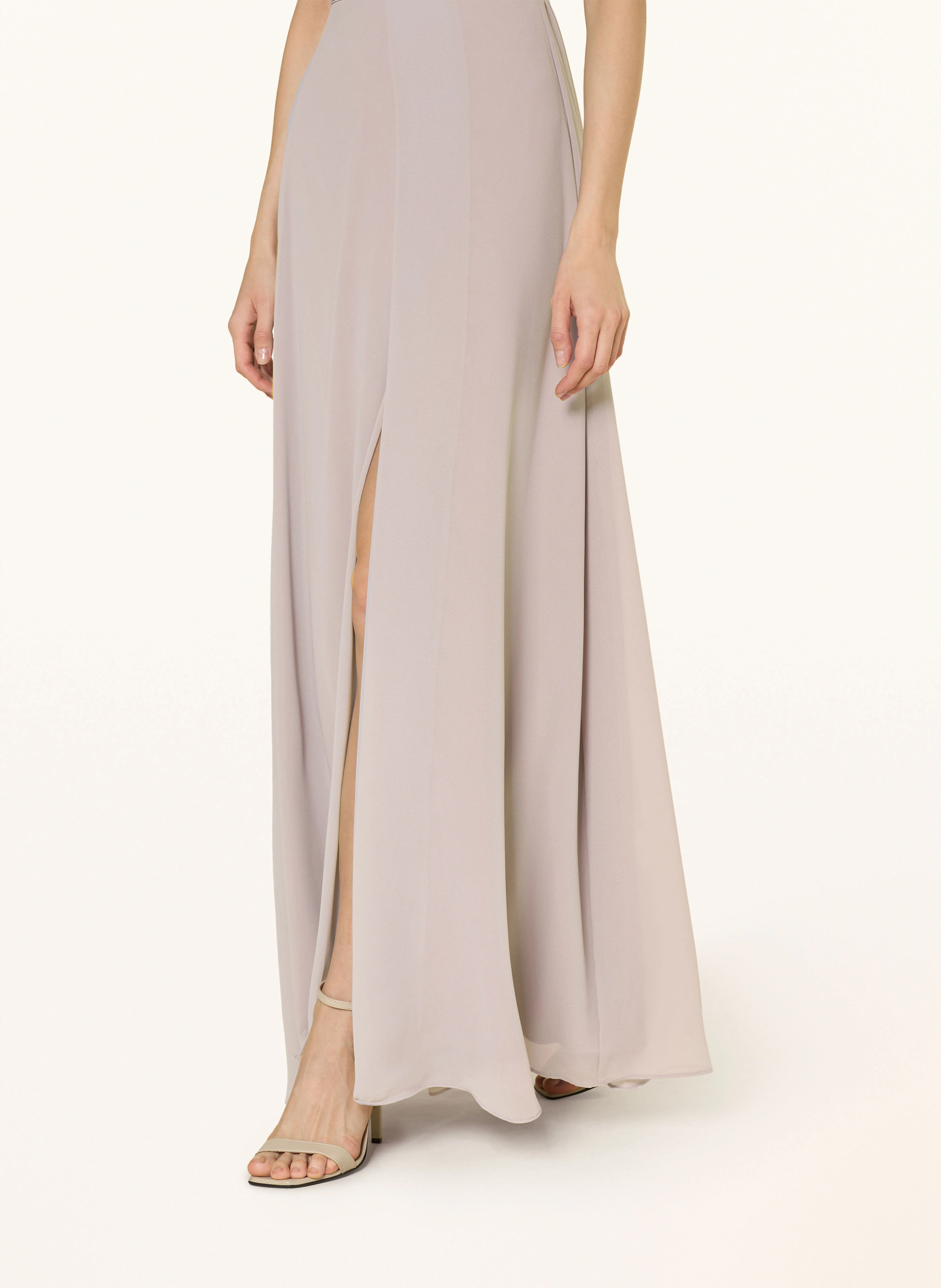 APART One-Shoulder-Kleid mit Plissees