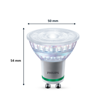 Philips ultra efficient LED GU10 spot 50W 2700K