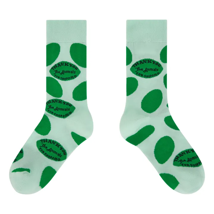 The Animals Observatory Chaussettes Skunk | Vert
