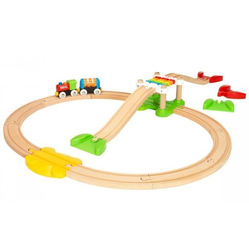 brio treinbaan mijn eerste luxe treinset - 18-delig