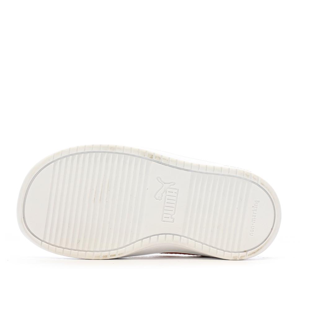 Puma Baskets Blanc/Rouge Fille/Garçon Puma Rickie