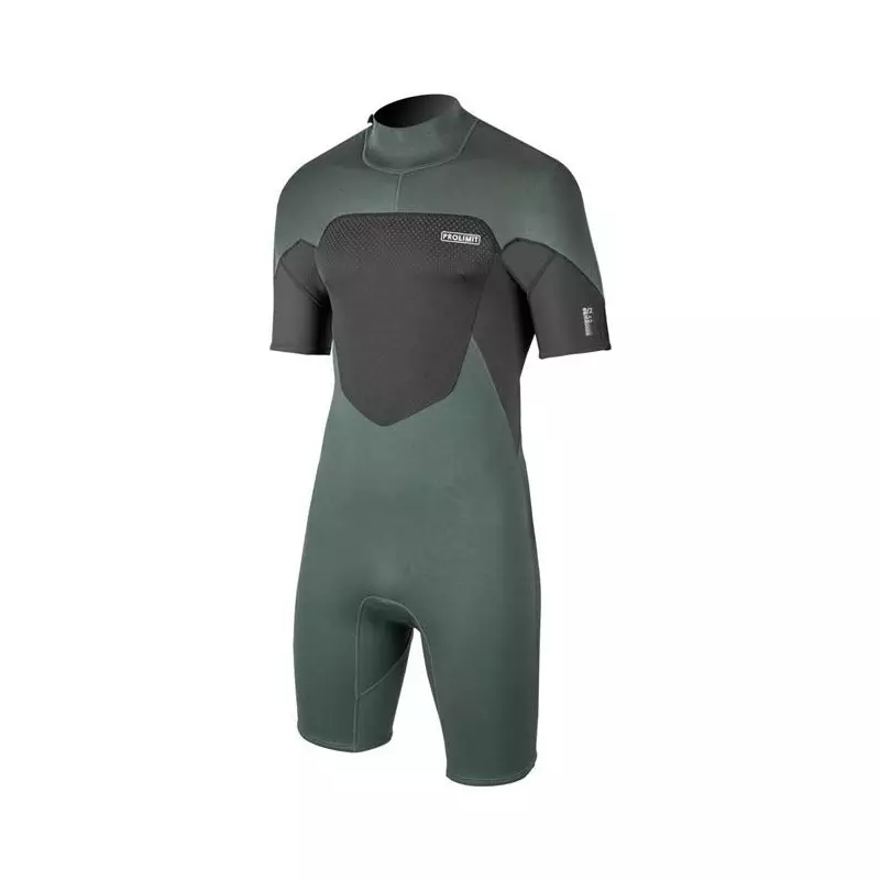 Combinaison shorty PROLIMIT Fusion Backzip 2/2 Q-lining FL Teal