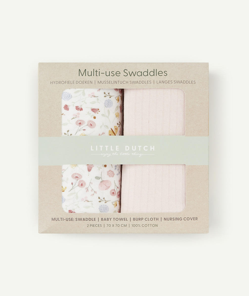 LITTLE DUTCHLANGES EN COTON IMPRIMÉS AVEC FLEURS ET PAPILLONS