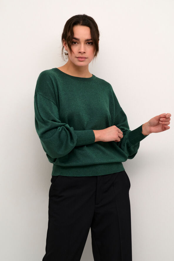 Kaffe KAregina O-neck Knit Garden topiary