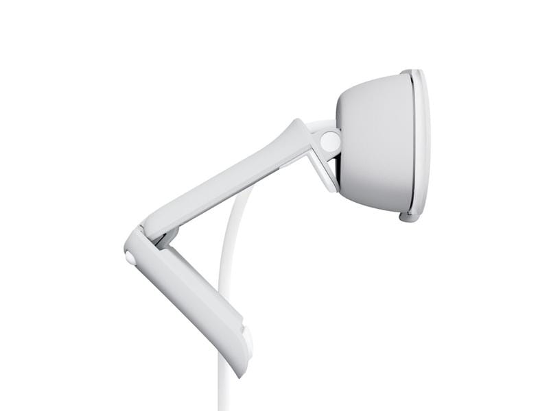 Logitech Brio 100 Weiss Full HD-Webcam mit integrierter Abdeckblende
