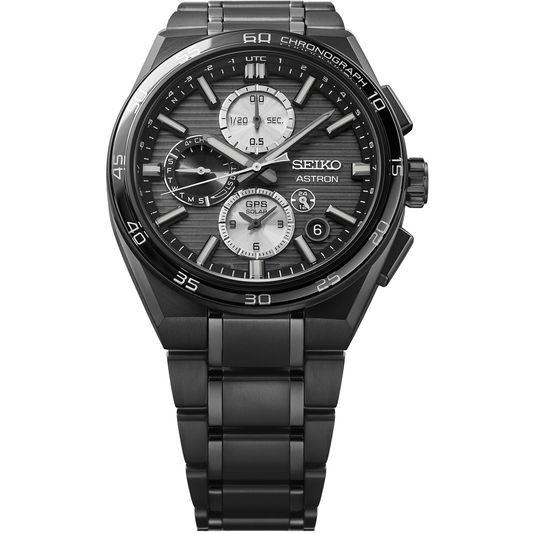 Seiko Astron 5X GPS Solar Dual Time Chronograph 44