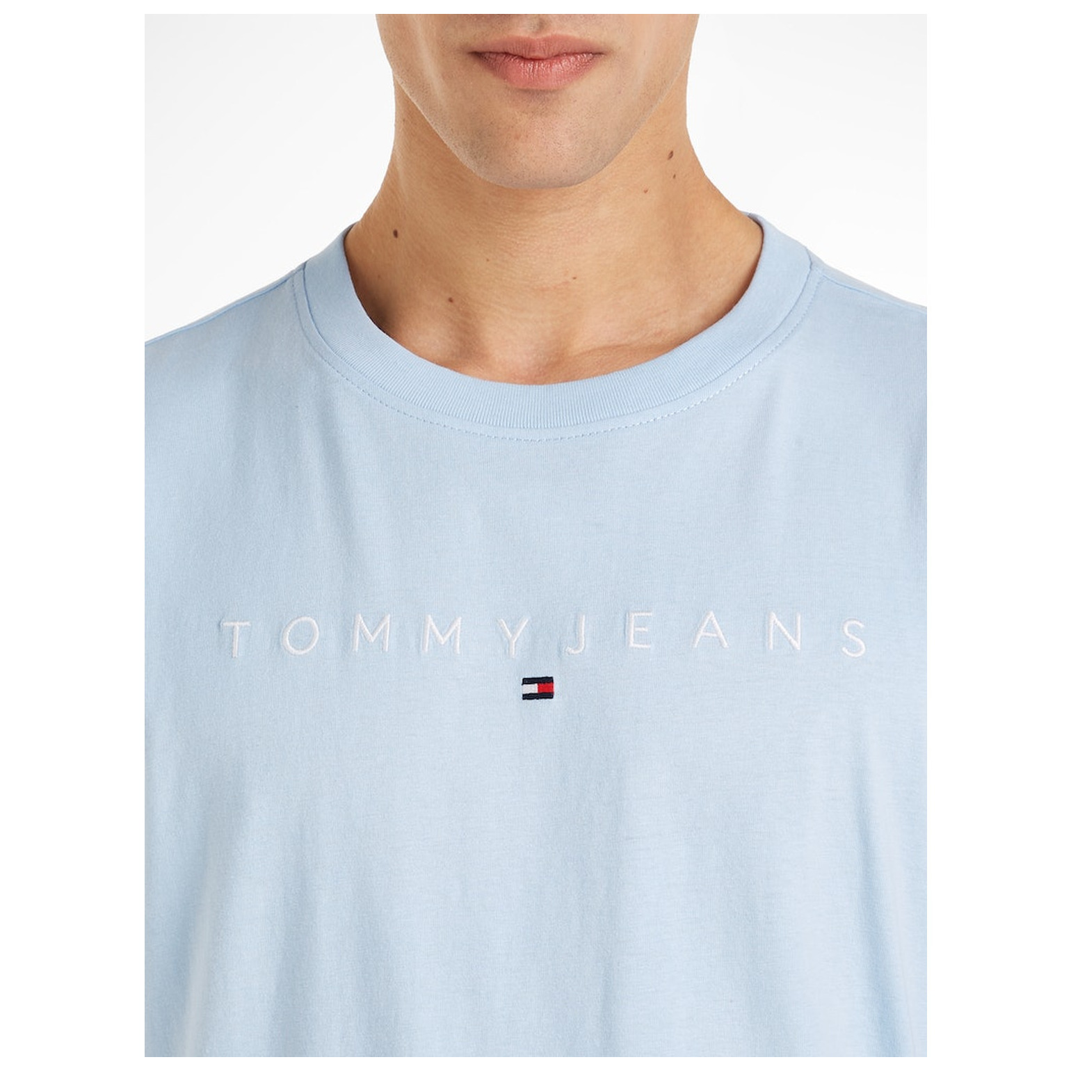 Tommy Jeans TJM REG LINEAR LOGO TEE EXT