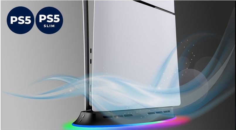 Subsonic Cooling Led Stand - PS5/PS5 Slim