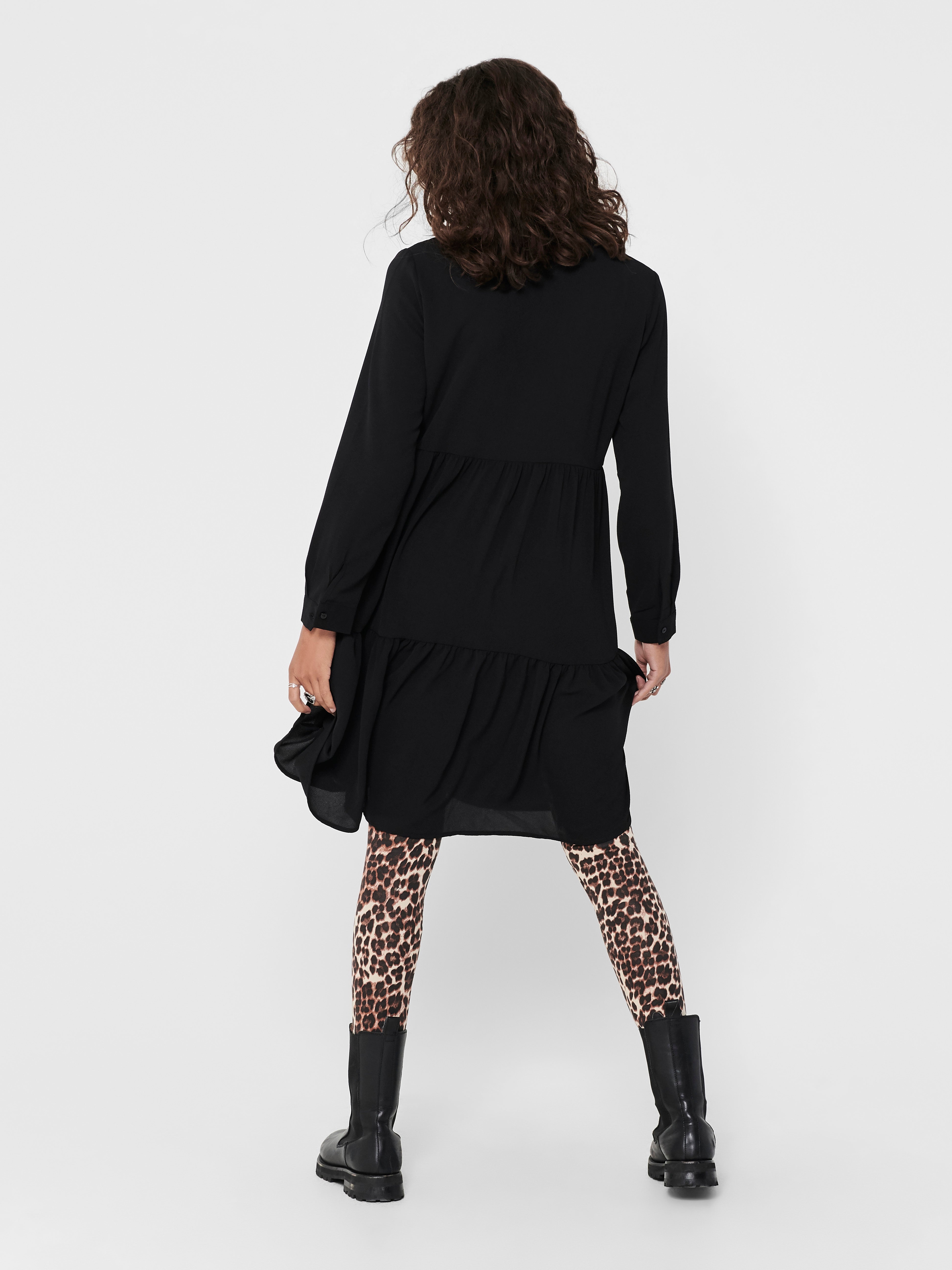 JDYPIPER Langes Kleid Black