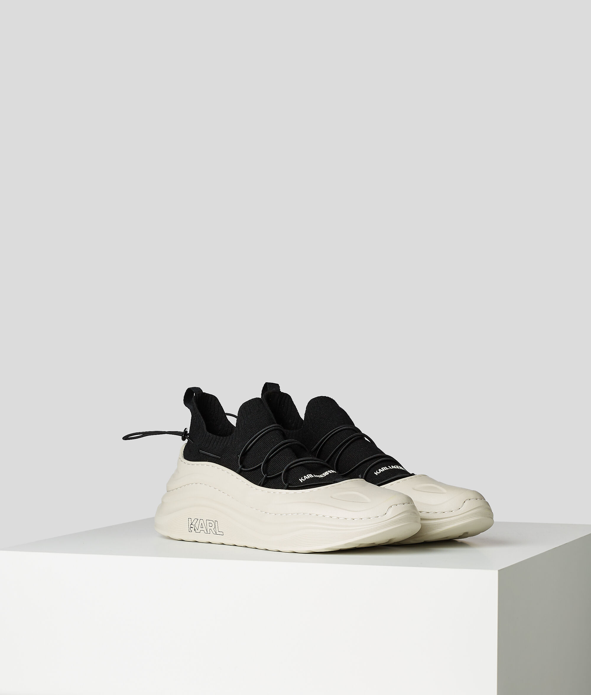 Basket-chaussette en maille Chase