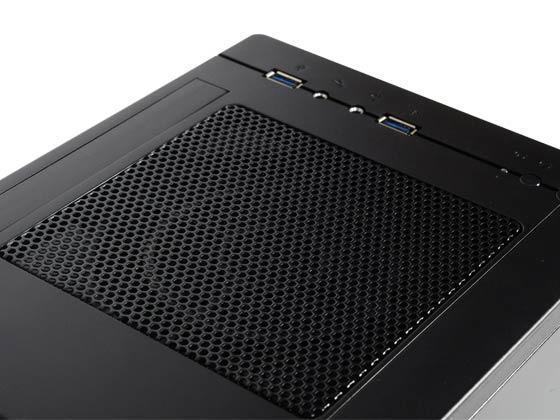 SilverStone PC-Gehäuse SG05BB-LITE PC-Gehäuse für Tower und Desktops PCs