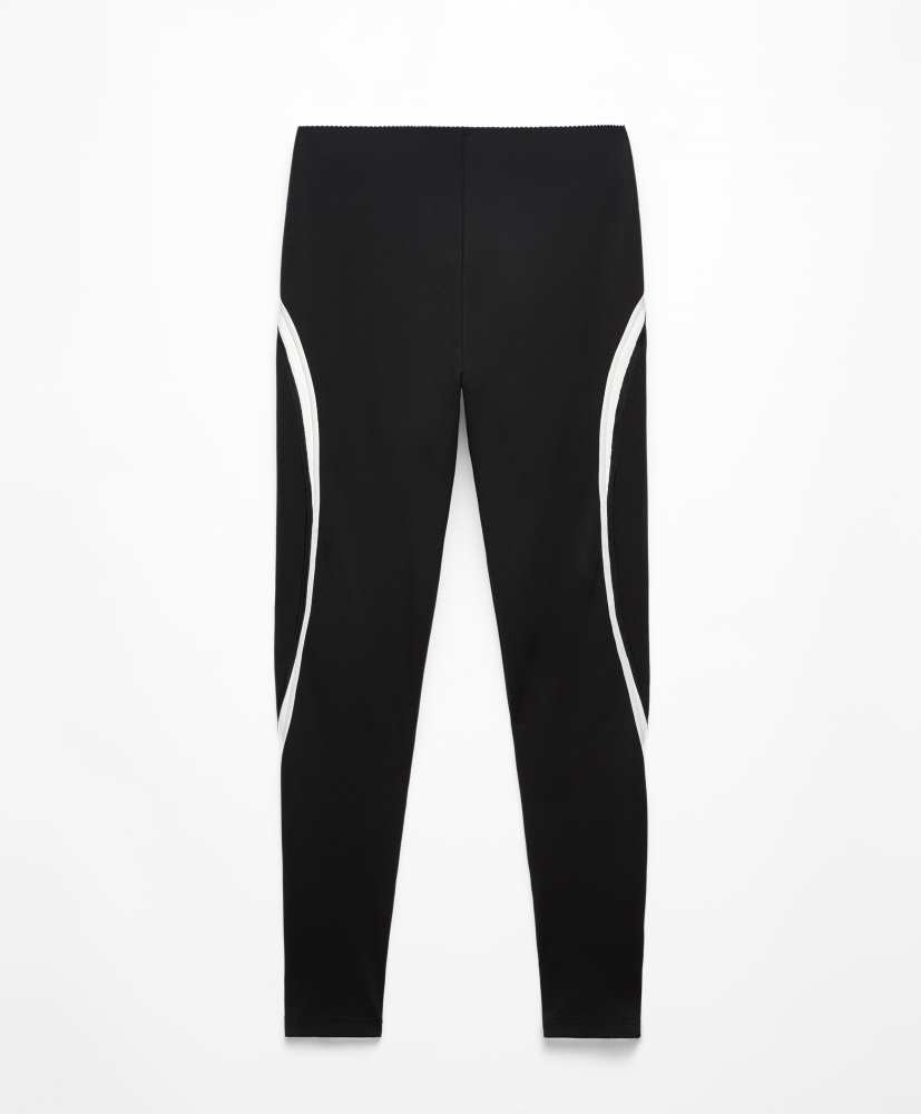 Leggings de compressão com elevação no tornozelo de 65 cm