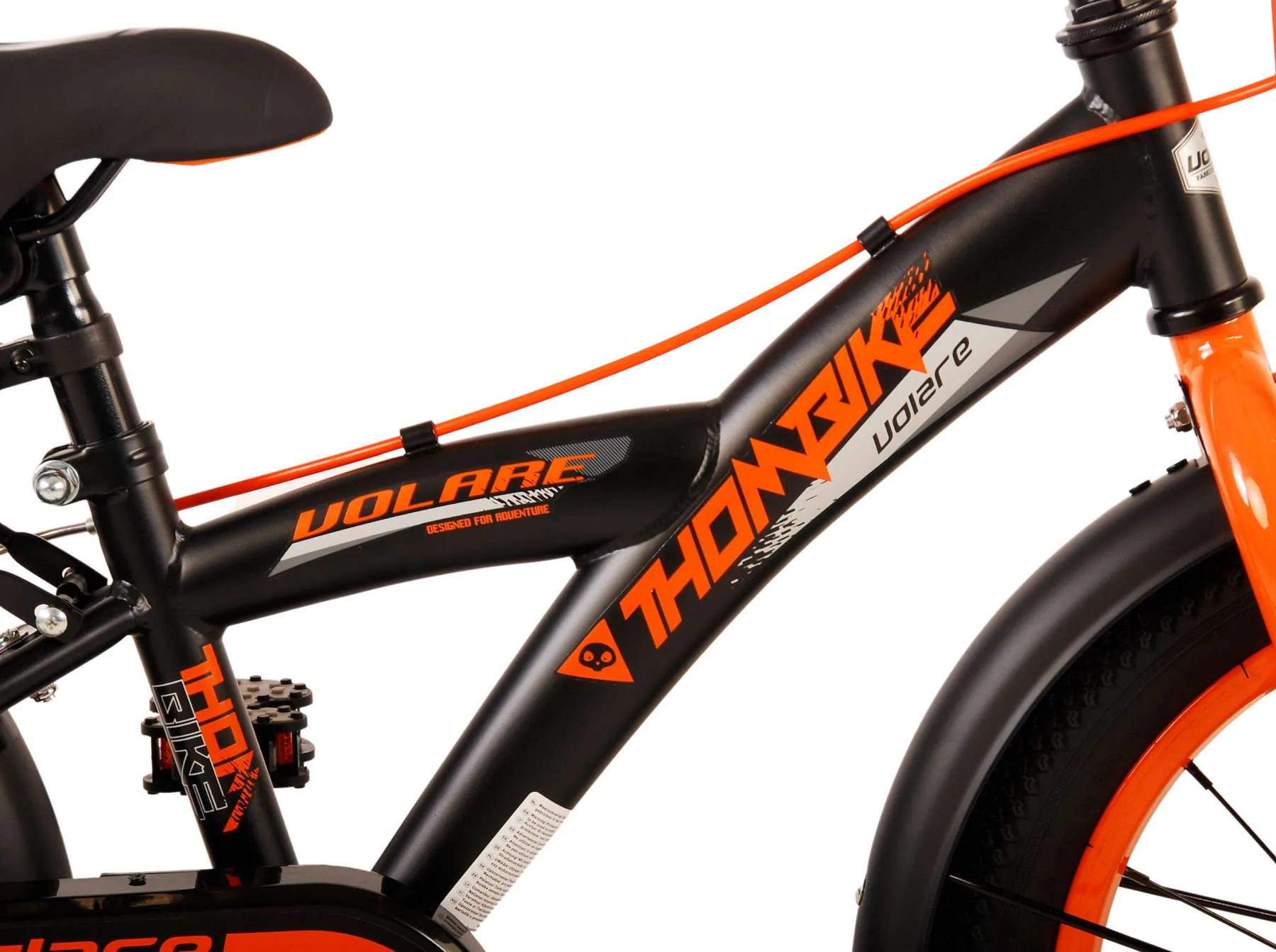 TPFSports Thombike Kinderfahrrad - Jungen - 16 Zoll - Rücktritt + Handbremse - Blau