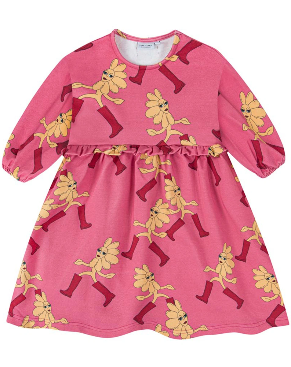 Langarmkleid WALKER in pink
