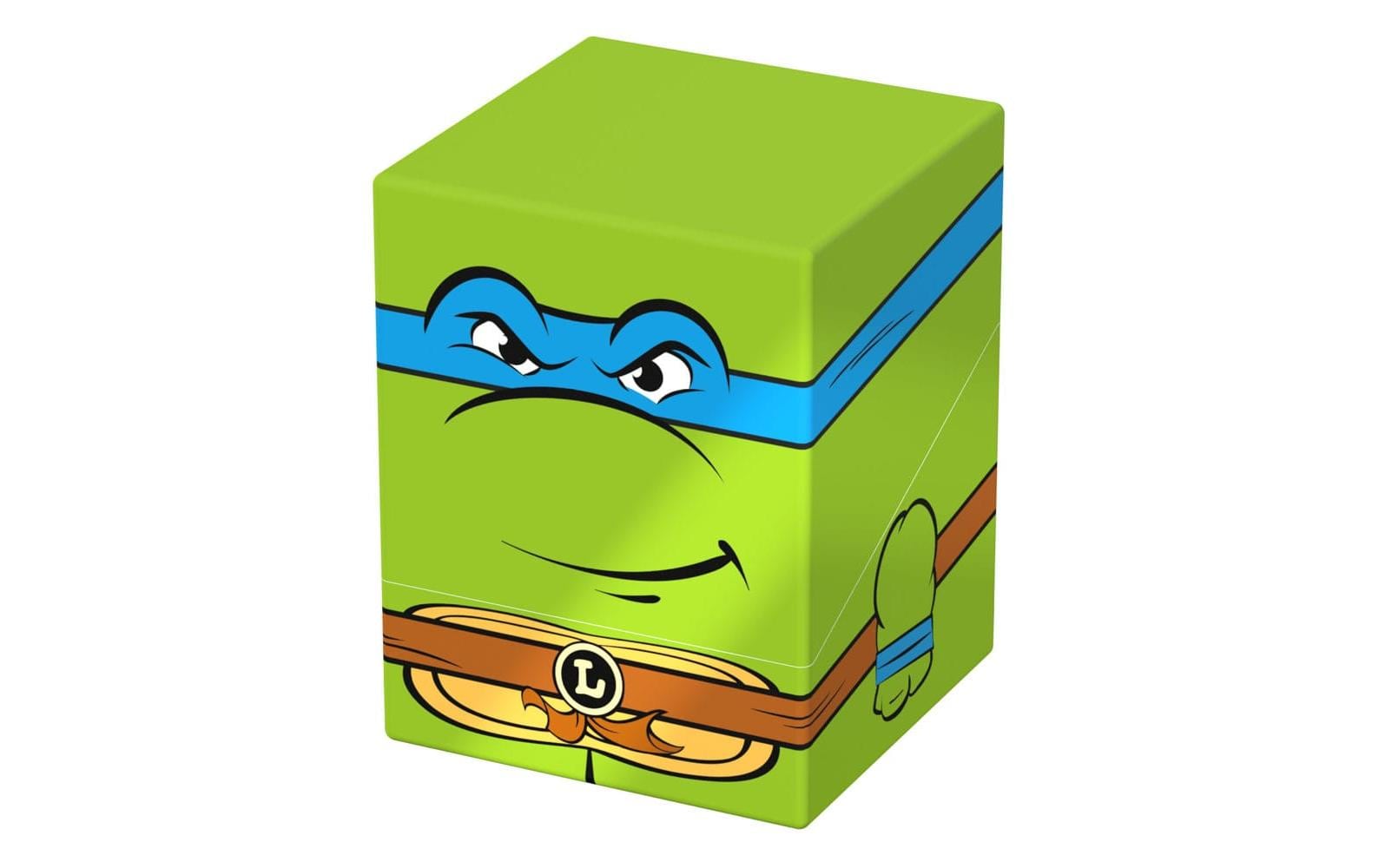 Kartenbox Squaroe TMNT 006 LeonardoZur Aufbewahrung von Sammelkarten in Standardgrösse