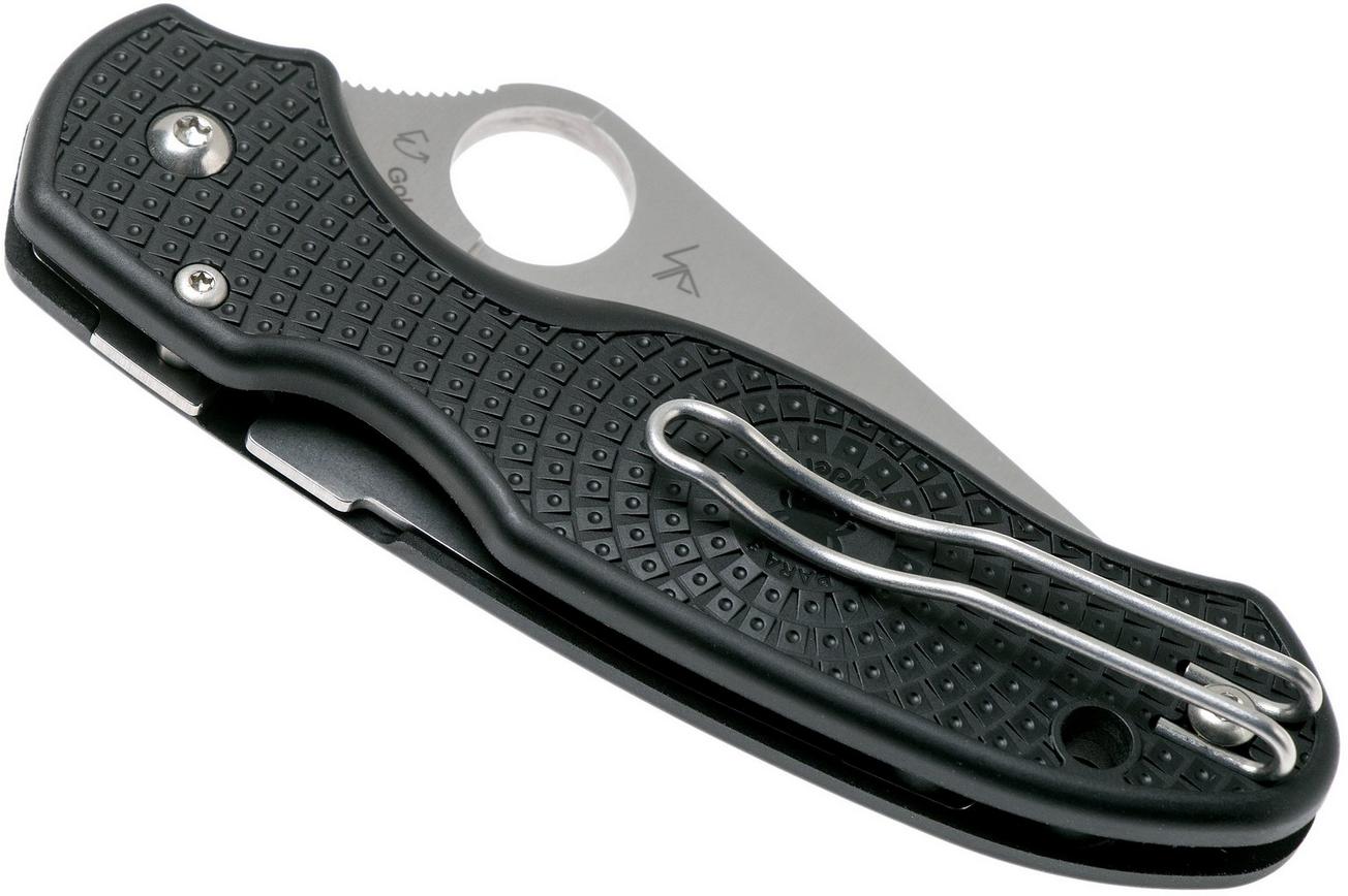 Spyderco Para 3 Lightweight C223PBK FRN CTS-BD1N zakmes
