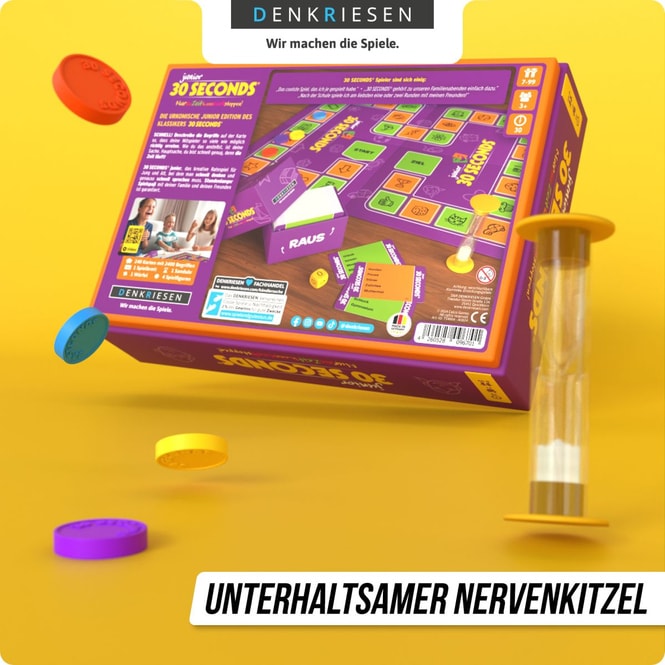 30 SECONDS®Junior - Nur die Zeit kann euch stoppen!