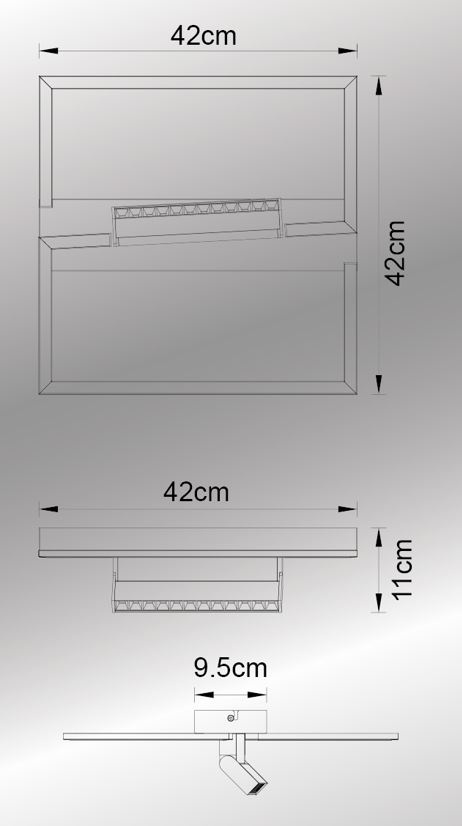 Deckenleuchte MAXWELL