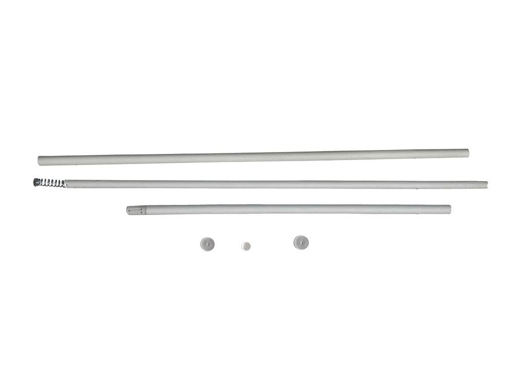 VARÃO PARA CORTINA DUCHE ACTUEL ALUMINIO BRANCO 75-215CM