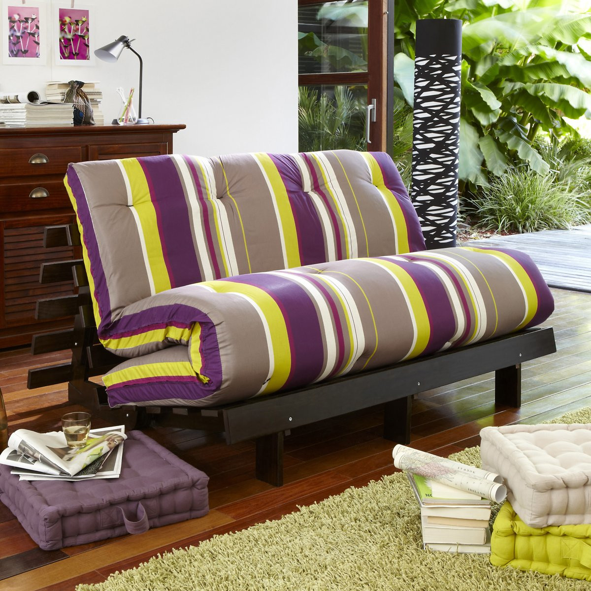 LA REDOUTE INTERIORS<br>Banco futon, 4 posições Tailandês