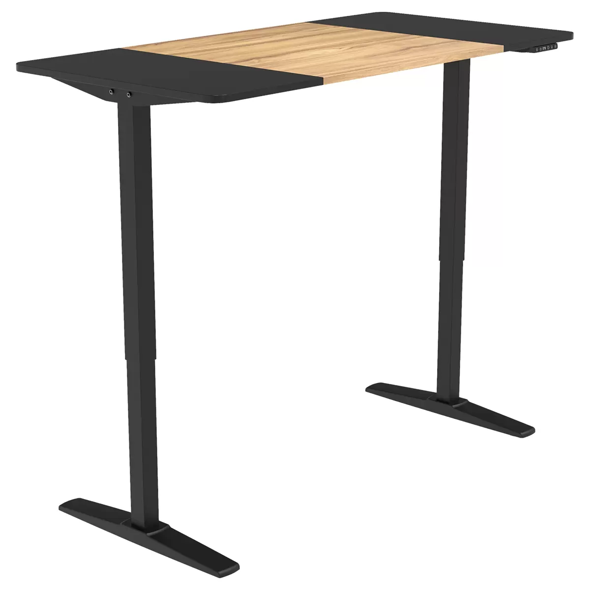 Schreibtisch Milan 2 Artisan Eiche,schwarz