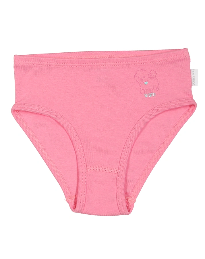 Hüftslip CLASSICS – HUND 2er Pack in pink/weiß
