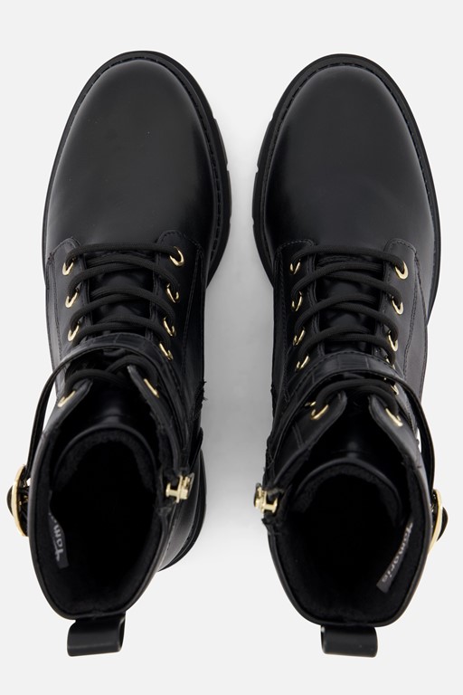 Tamaris Biker boots zwart Synthetisch