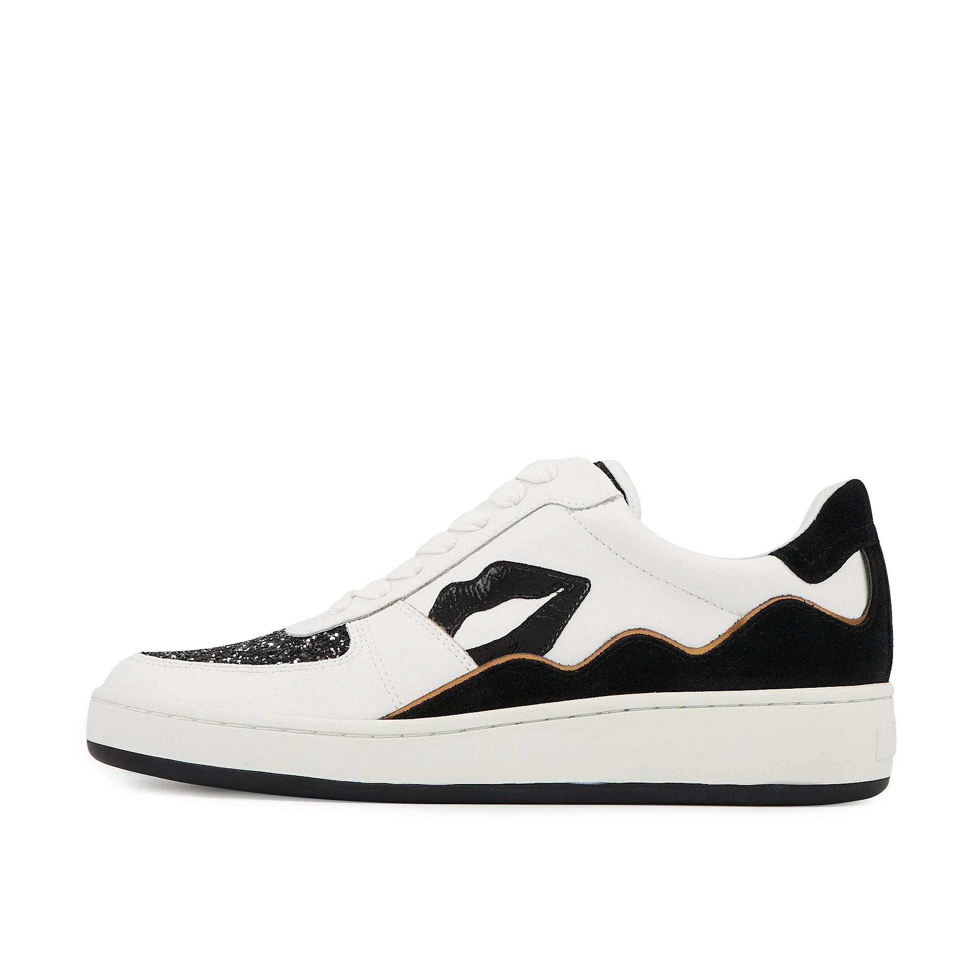 LOULOU - Sneakers en cuir | Noir