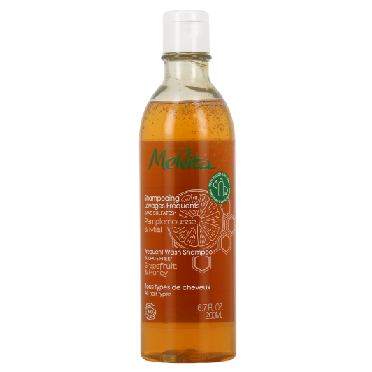 Shampooing lavages fréquents Melvita