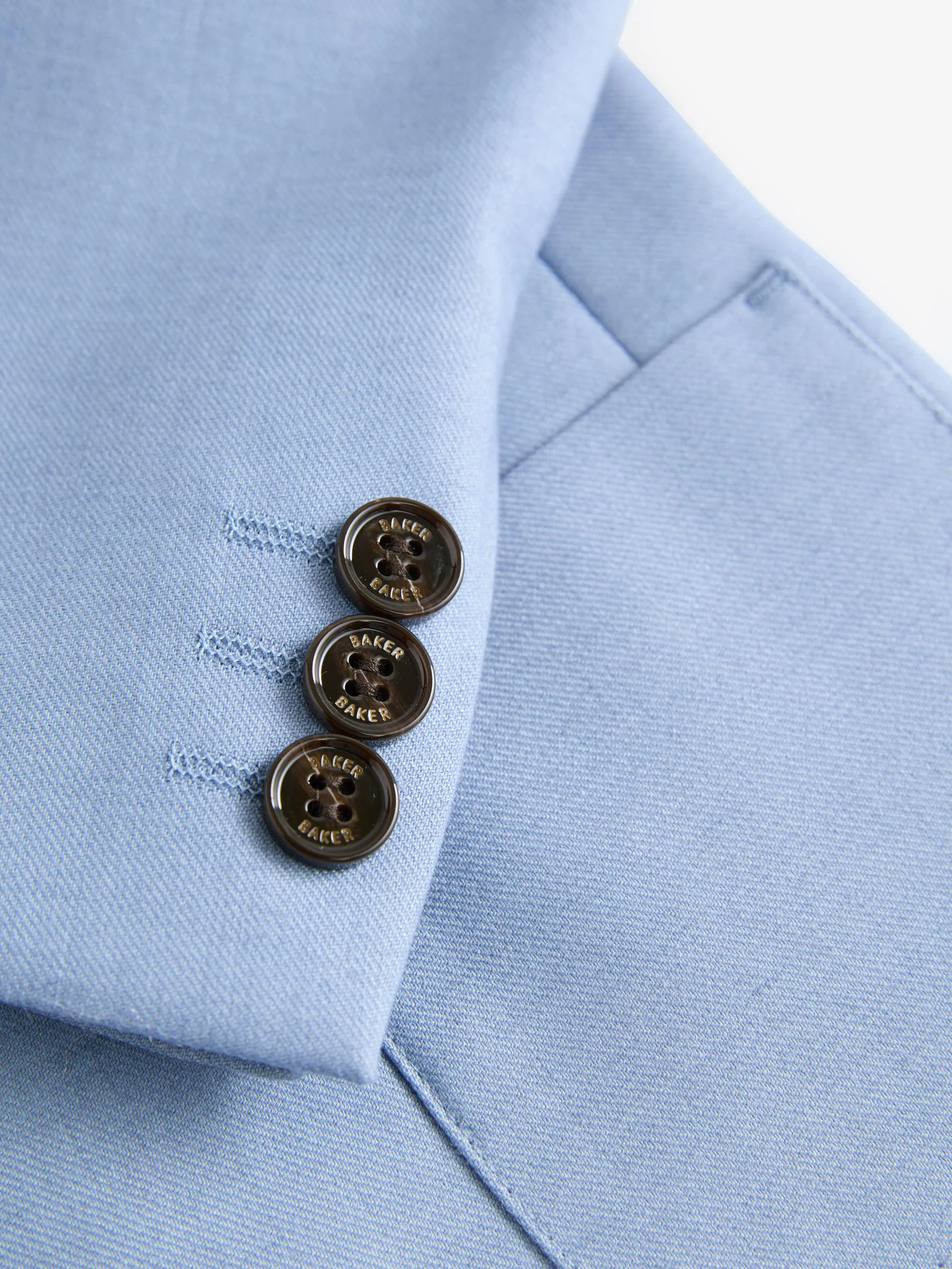 Normaal blauw - Baker By Ted Baker kostuumjasje