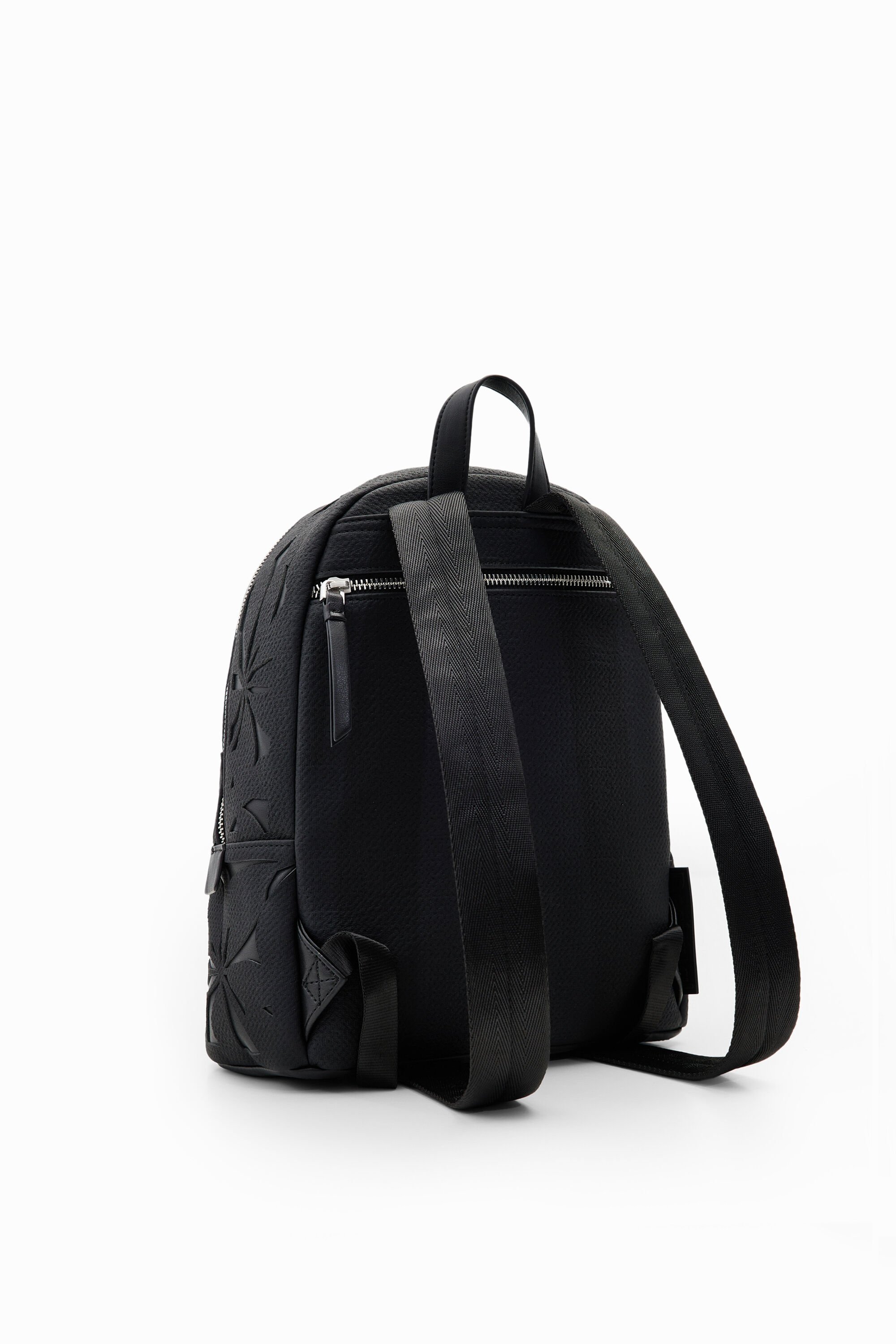 Petit sac à dos fleurs estampées