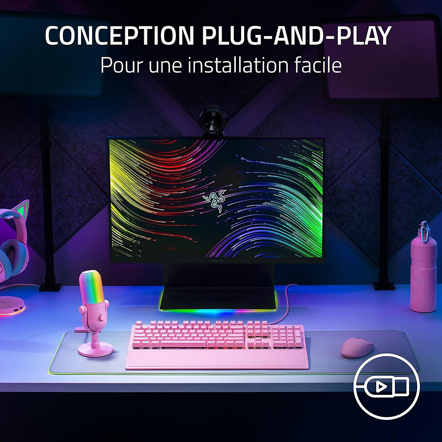 Razer Seiren V3 Chroma - Quartz