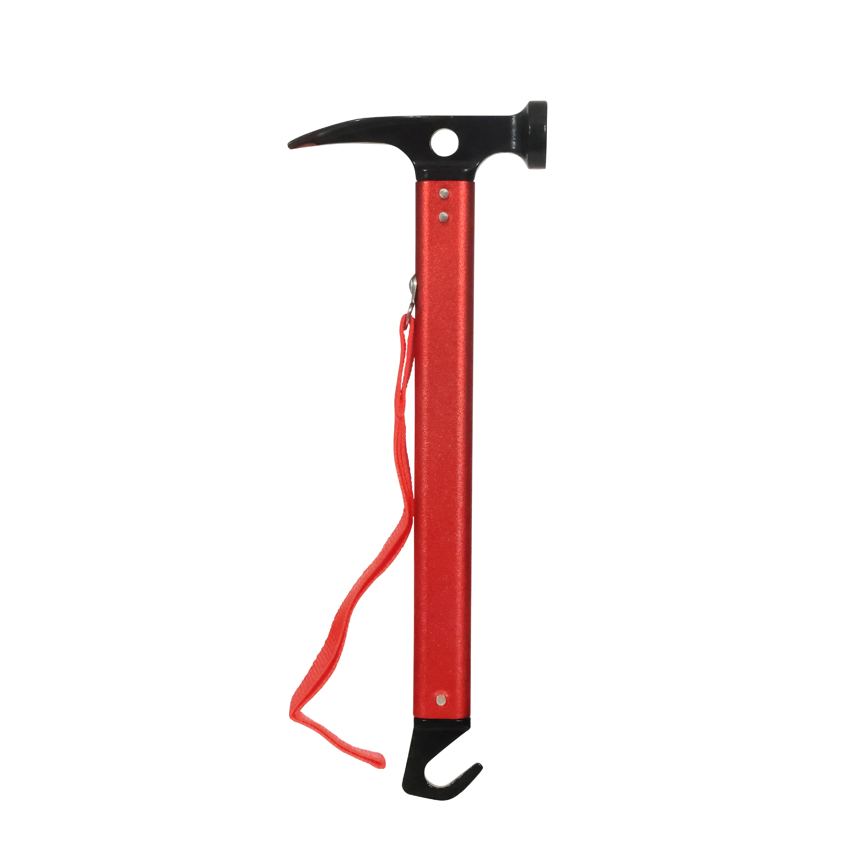 Hammer Zelthammer Stahl 32 cm rot
