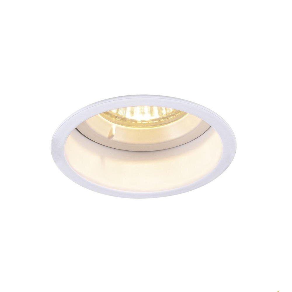 Horn inbouwplafondlamp in wit GU10 IP44 1-lichts