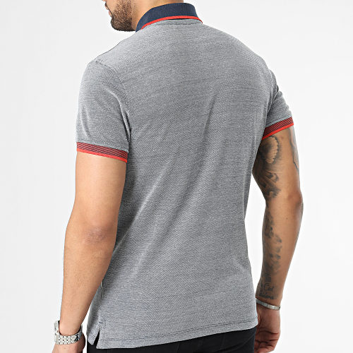 Polo Manches Courtes 20715192 Bleu Marine Chiné