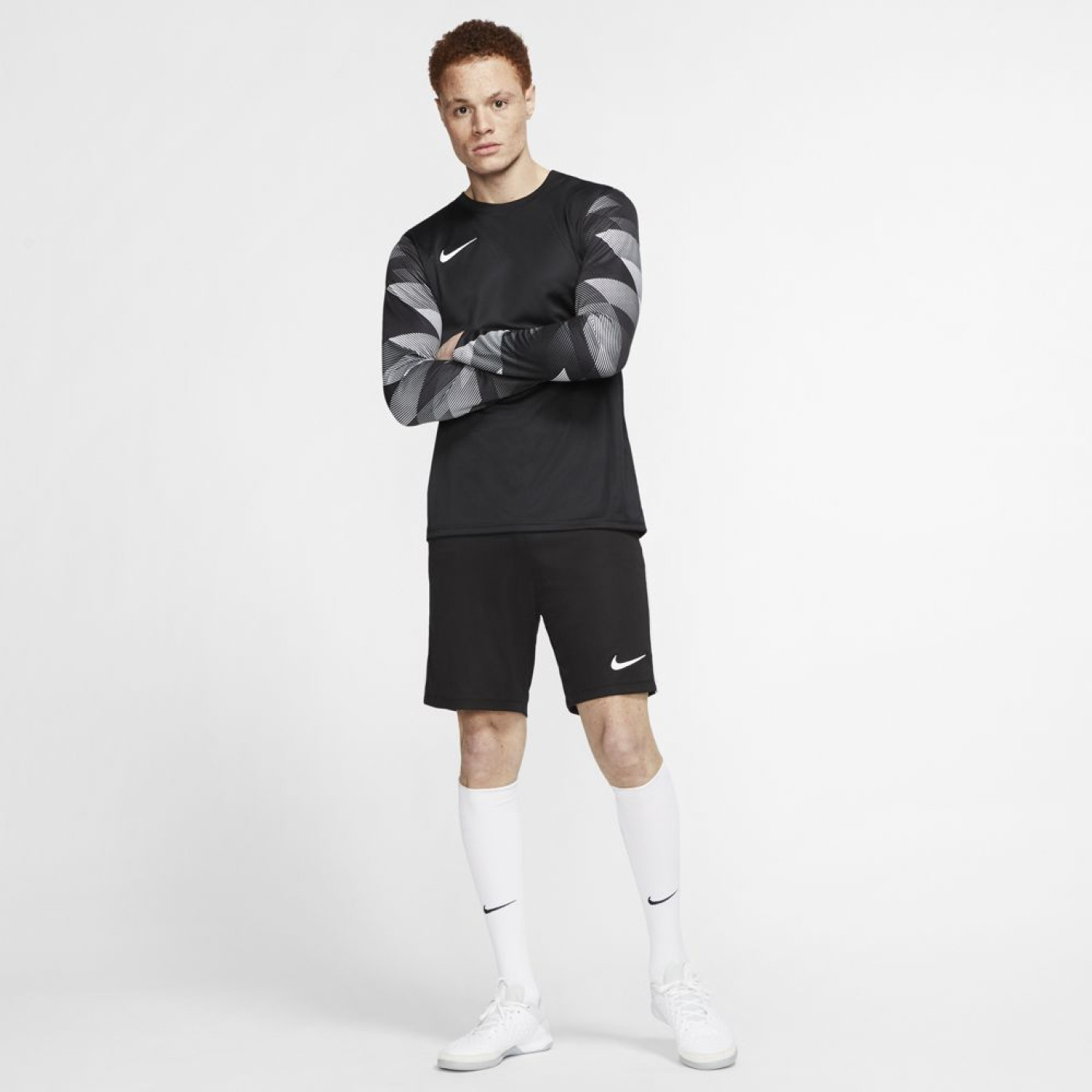 Nike DRY PARK IV Keepersshirt Lange Mouwen Zwart
