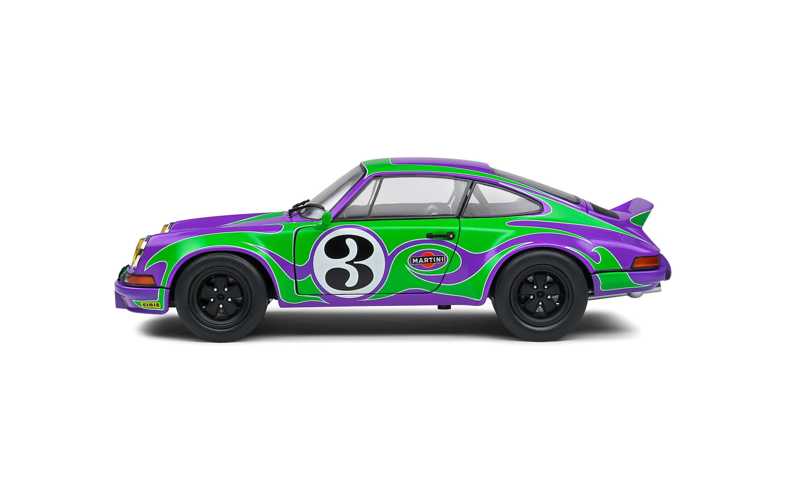 Porsche 911 RSR «Hippy Tribute», 1973 1:18Detailgetreues Modellauto im Massstab 1:18