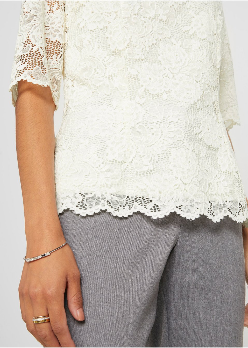 Blouse en dentelle