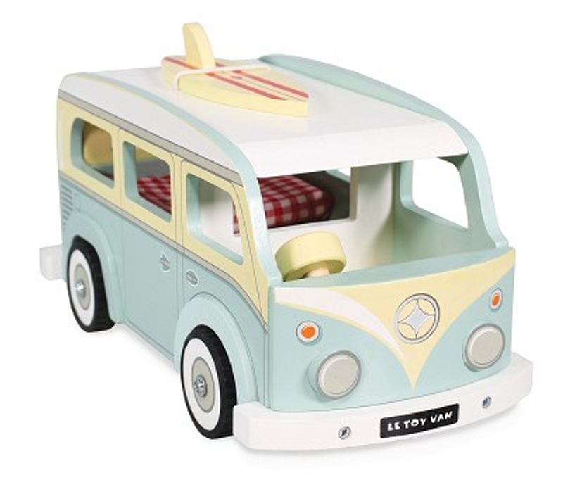 Le Toy Van Minibuss Wolksvagen, Lekebil i tre