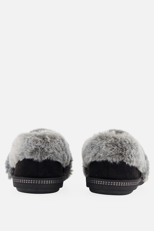 Skechers Cozy Campfire Pantoffels zwart