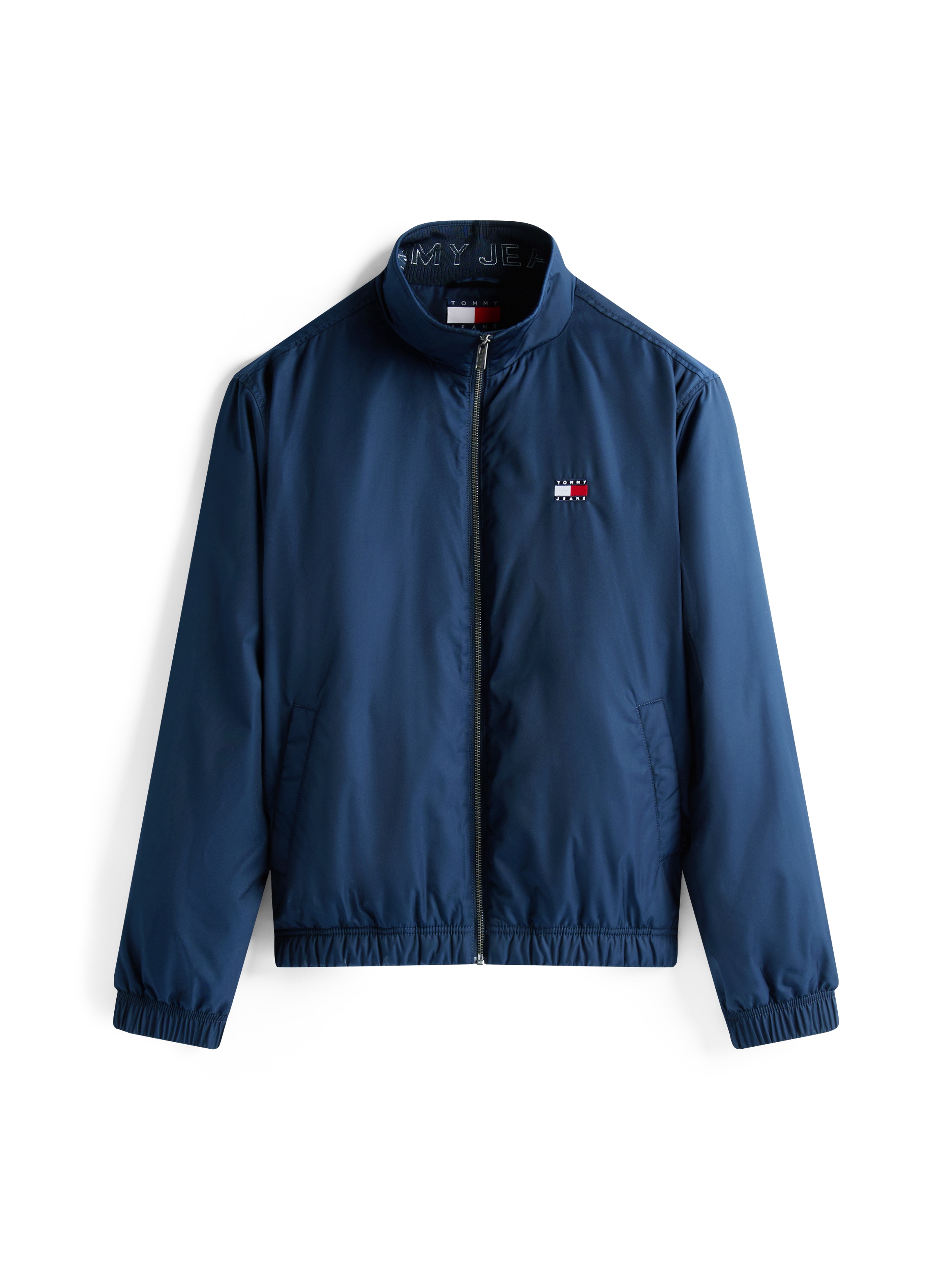 Tommy Jeans Blouson »TJM ESSENTIAL PADDED JACKET EXT« Freizeitjacke, Übergangsjacke glänzend, Stretchbündchen, Stehkragen