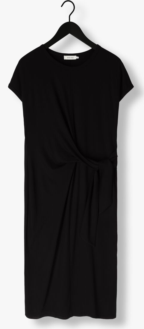 KNIT-TED zwarte knit-ted midi jurk sterre