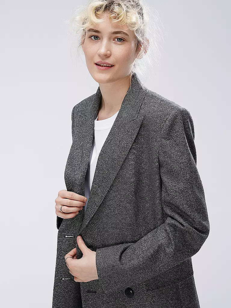 MAX MARA STUDIO Blazer LAVAGNA grau