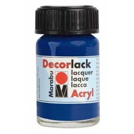 Marabu Decorlack Acryl, Ultramarinblau dunkel