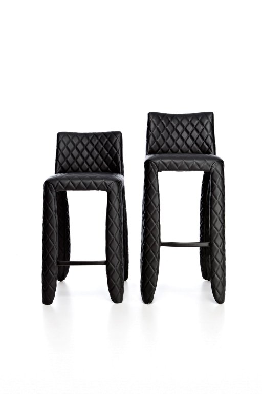 Moooi Monster High barkruk H76 zwart