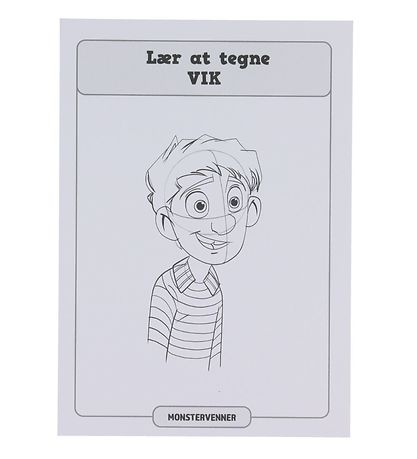 Straarup & Co Buch Bog - Monstervenner 5 - Vik og Den Klamme Rot