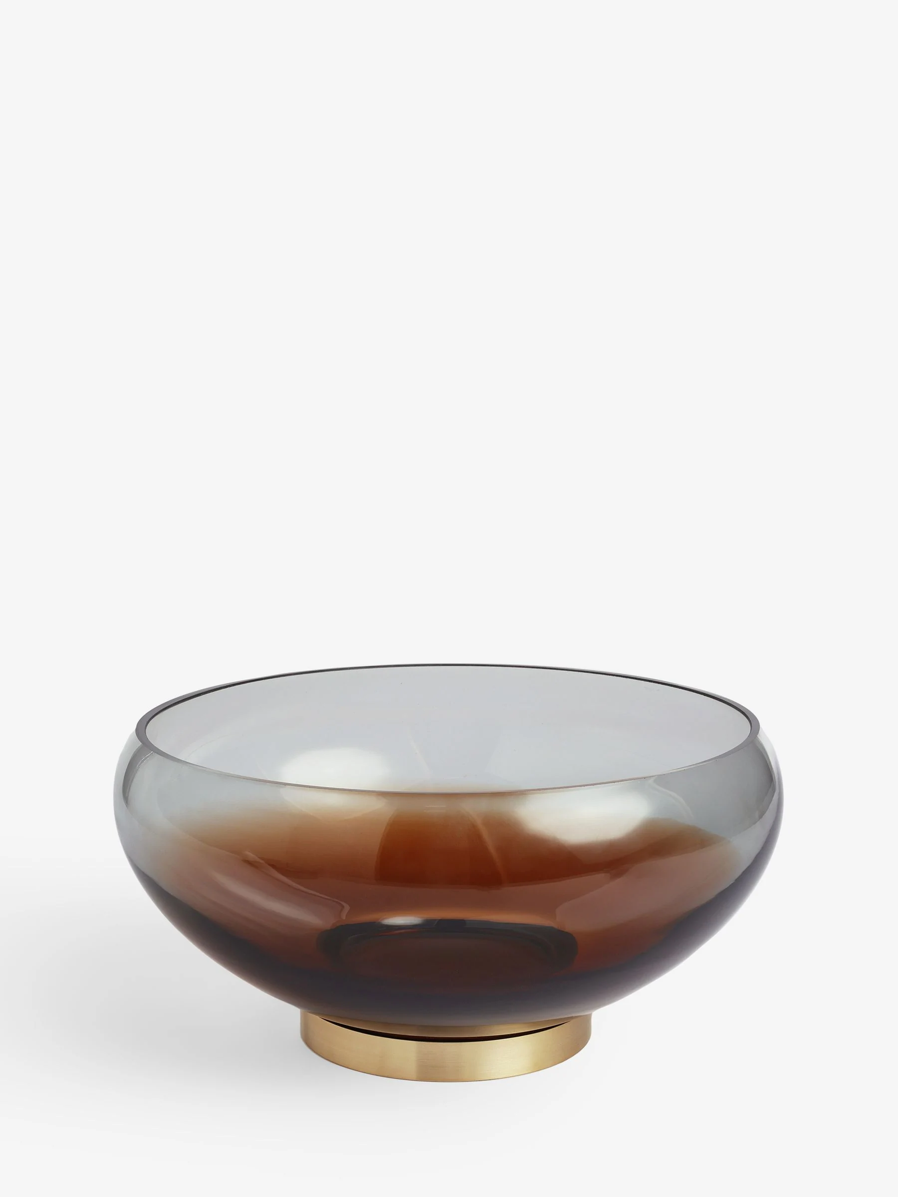 Cooper Glass Ombre Decorative Bowl