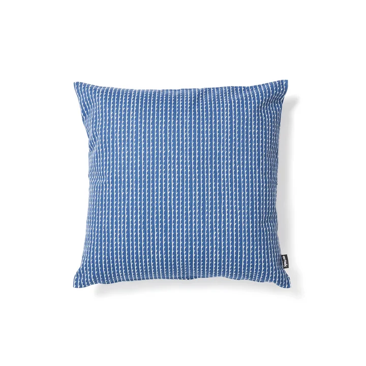 Artek - Rivi Kissenbezug 40 x 40 cm, blau / weiss