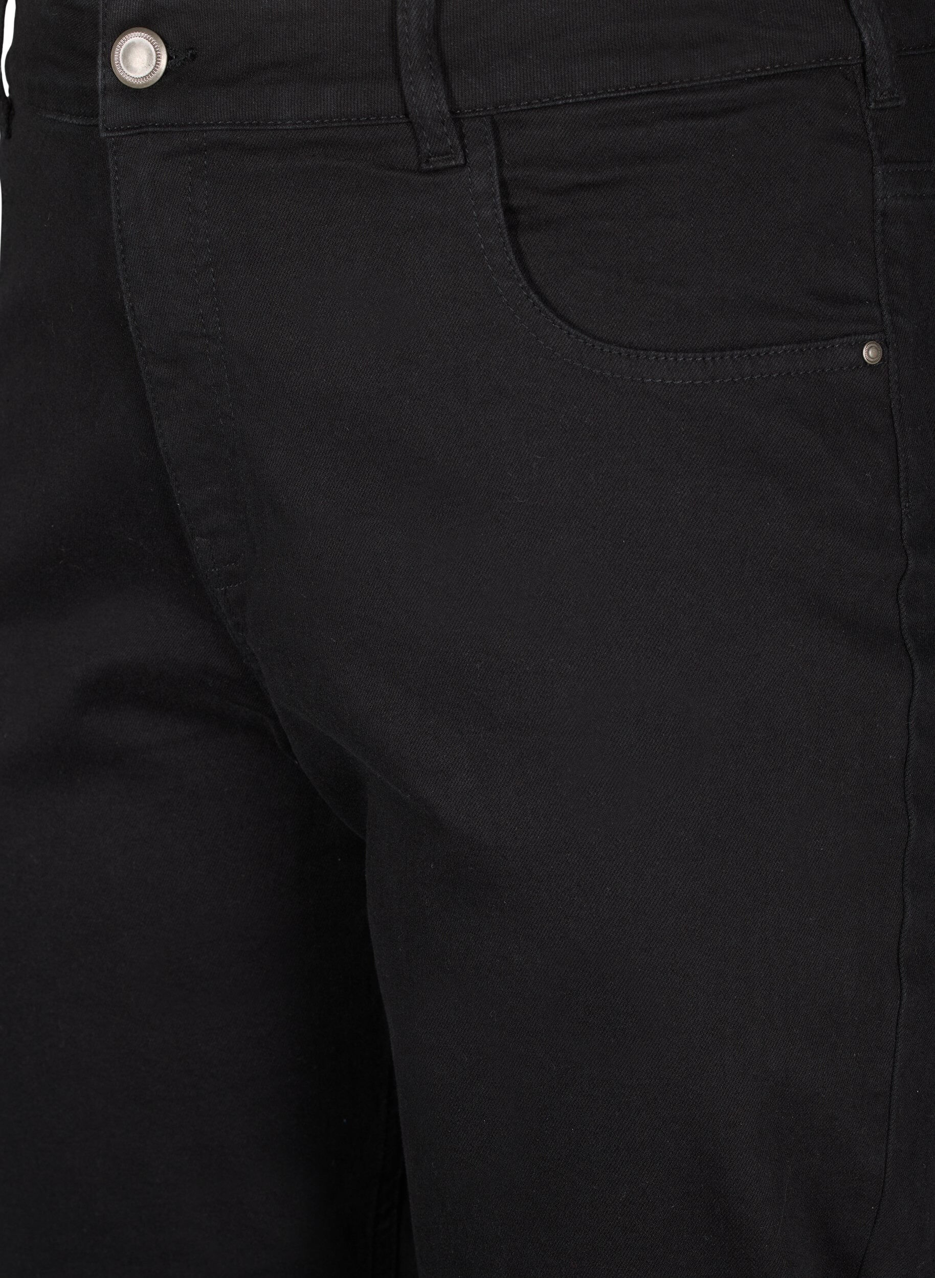 Cropped Vera jeans med straight fit